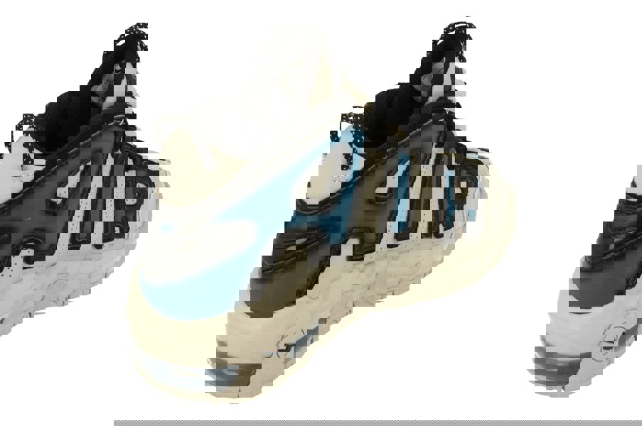 Nike Air More Uptempo GS Basketball Trainers Fj1387  001 - Light Iron Ore Industrial Blue 001 - Photo 2