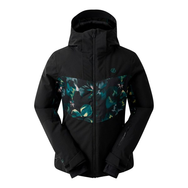 Dare 2B Womens Iced Waterproof Ski Jacket - Black/Electric