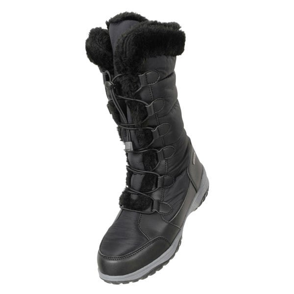 Mountain Warehouse Women's Snowflake Snow Boots - Black