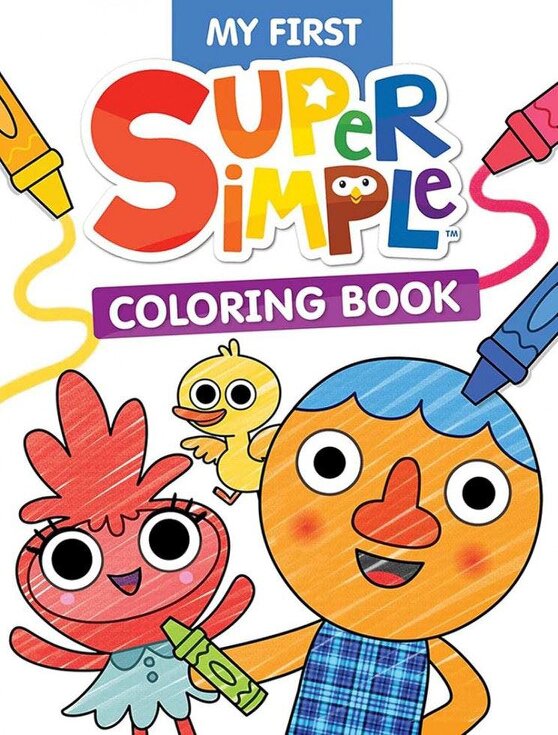 My First Super Simple™ Coloring Book - Dover Publications Inc - Super Simple™