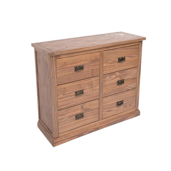 Cabinet Bits Tirolo 6 Drawer Chest of Drawers Bras Drop Handle