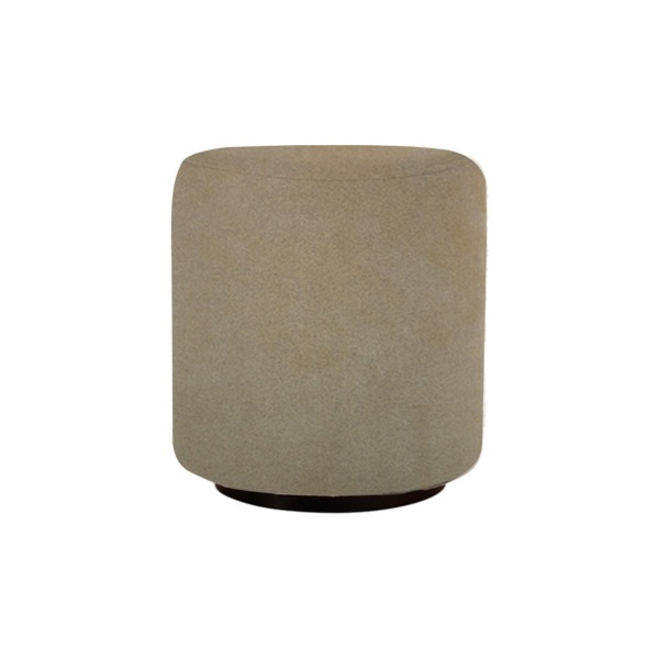 Ben Round Stool - Biscuit