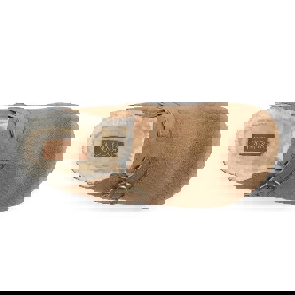 VIVASHOES Womens Suede Slip-On Buckle Clog – Classic Closed-Toe