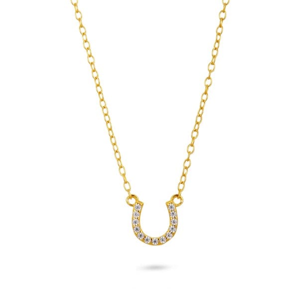 Gold Trip Horseshoe Necklace
