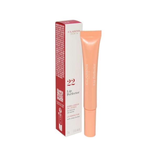 Clarins Lip Perfector with Shea Butter 12ml - 22 Peach Glow