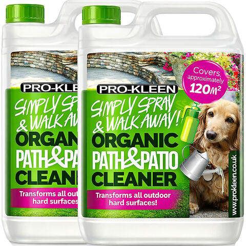 ProKleen Pro-Kleen Simply Spray and Walk Away Organic Path and Patio Cleaner Concentrate Fluid 10L Safe for Pets and Children