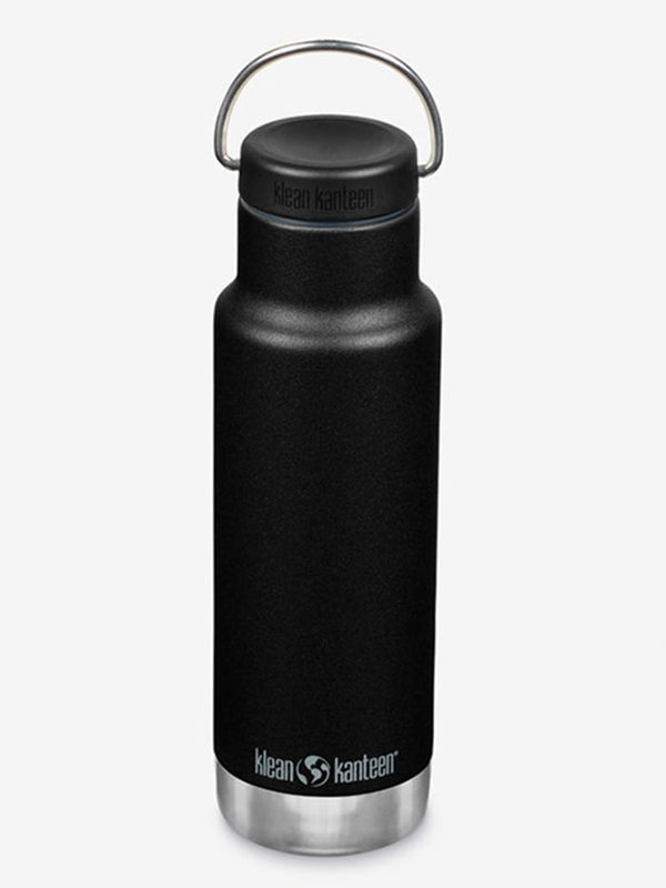 Klean Kanteen Vacuum Insulated 12oz (355ml) Classic Bottle With Loop Cap