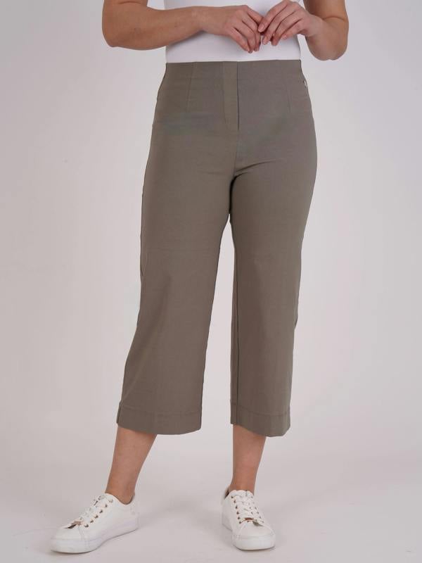 PennyPlain Wide Leg Bengaline - Sage