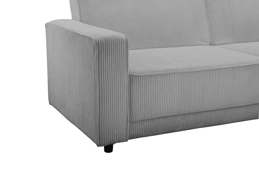 Dorel Home Allie 3 Sofabed Grey Corduroy