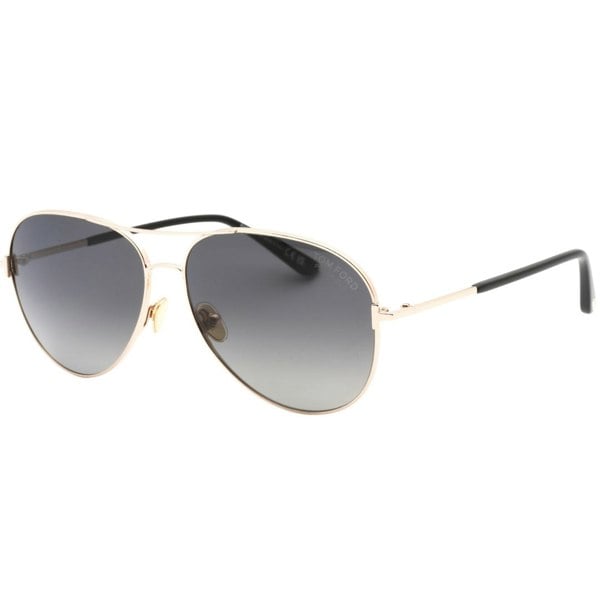 Tom Ford Ft0823 Clark 28D Rose Sunglasses - Gold