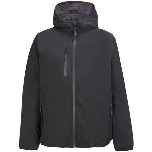 SOLS Mens Falcon Padded Soft Shell Jacket - Black