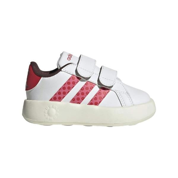 Adidas Childrens/Kids Grand Court 2.0 Minnie Mouse Trainers - White - 
