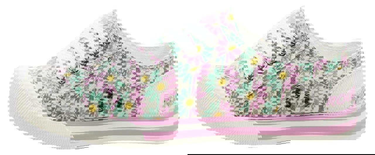 Rocket Dog Jazzin Womens Casual Lace Up Canvas Pumps Shoes Trainers