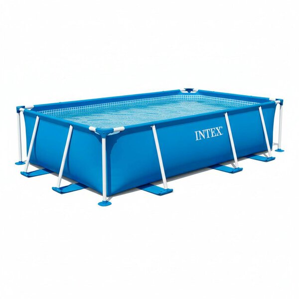 INTEX Rectangular Pool Metal Frame 260 X 160 X 65cm