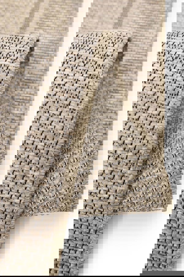 Summer Latte Border Rug – Indoor/Outdoor