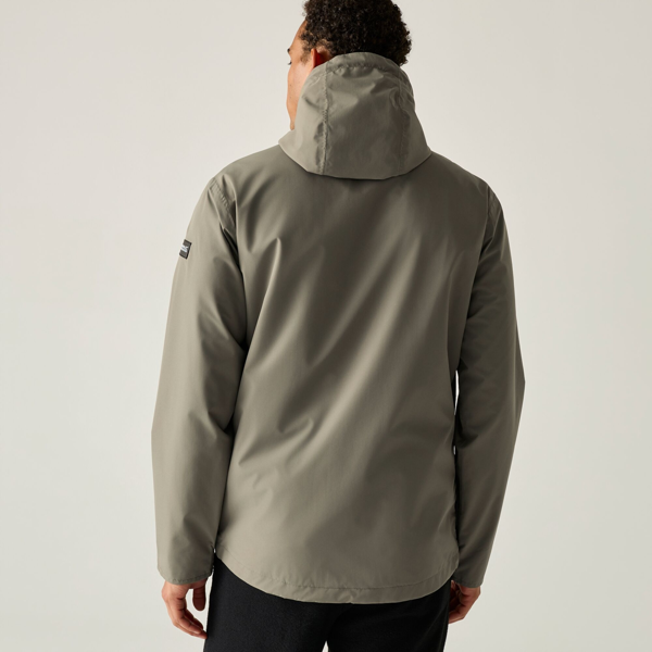 Regatta Mens Shorebay Waterproof Insulated Jacket - Smokey Olive/Black