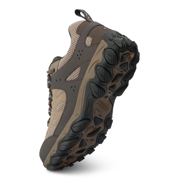 Regatta Womens Edgepoint IV Low Walking Shoes - Soft Taupe/Treetop