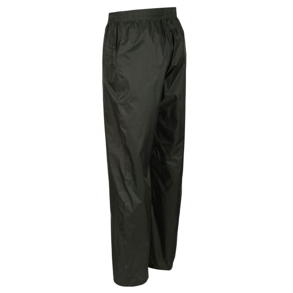 Regatta Great Outdoors Mens Classic Pack It Waterproof Overtrousers - Bayleaf