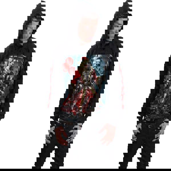 Spiral Direct SANTA CLOWN - Hoody Black