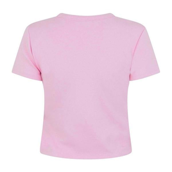 Hugo Womens/Ladies Cropped Slim T-Shirt - Pink - 