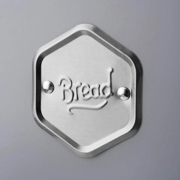 Cooks Professional Bread Bin | Grey / Silver