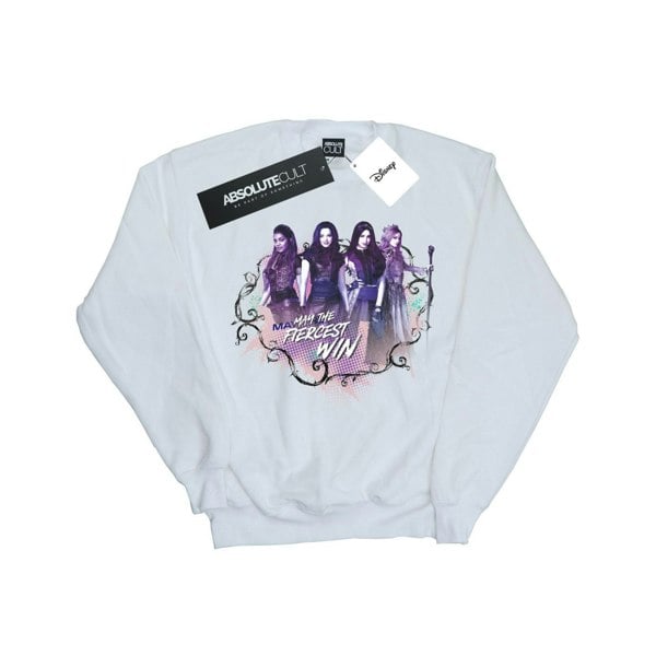 Disney Girls The Descendants The Fiercest Win Sweatshirt - White