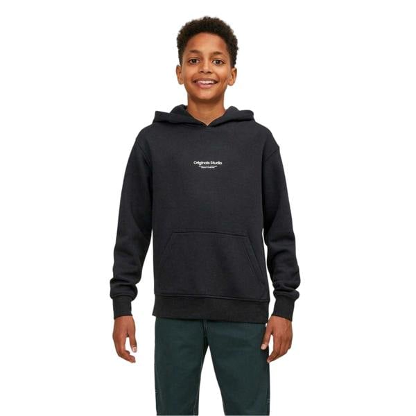 Jack And Jones Boys Jorvester Hoodie - Black - 