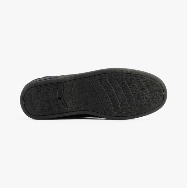 Jo & Joe GEOFF Mens Full Slippers Navy