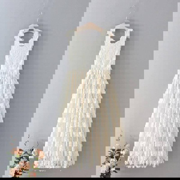 Ivory Lace Girls Dress