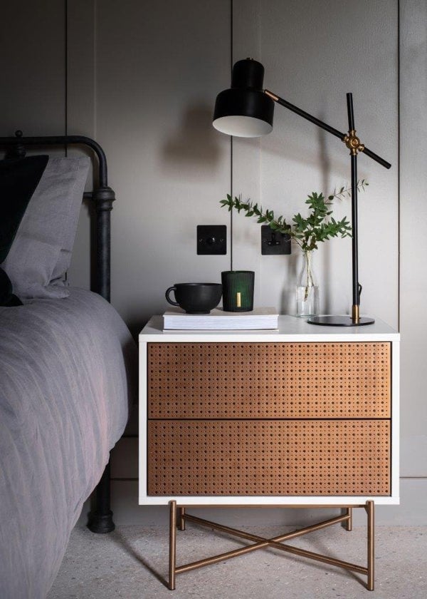 Adriana Bedside chest by Gillmore British Design