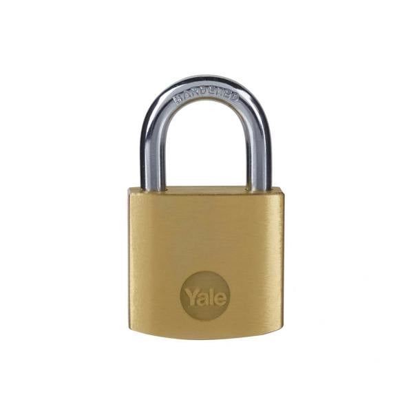 Yale Locks Brass Padlock - Multi Colour - 