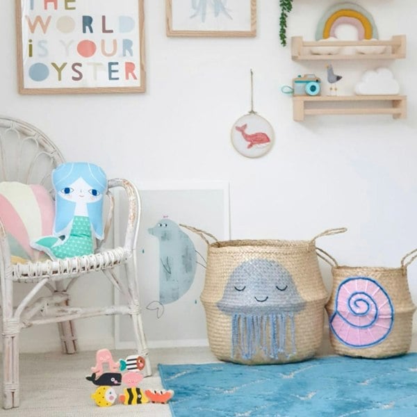 Shell Basket - Large - Bellybambino