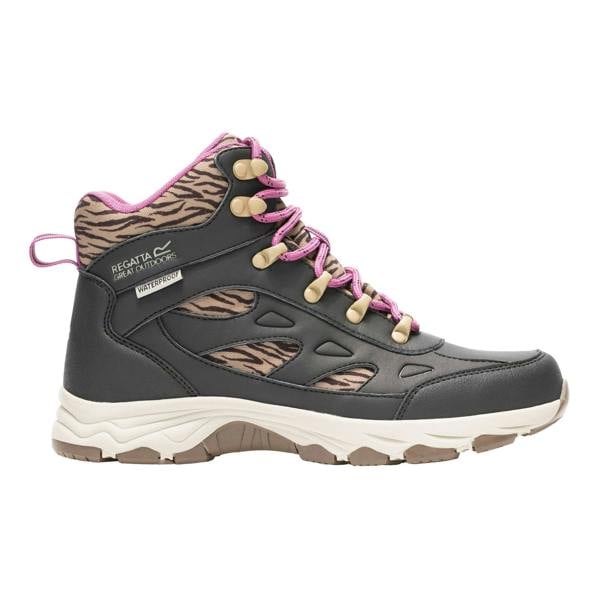 Regatta Womens/Ladies Vendora Zebra Walking Boots - Dark Chocolate - 