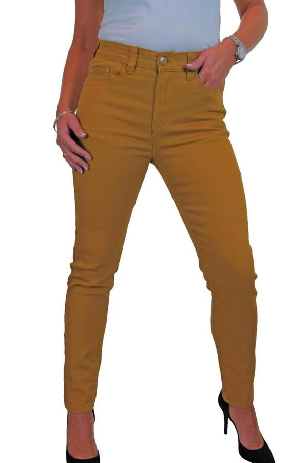 Paulo Due Womens Stretch Denim Soft Touch Jeans