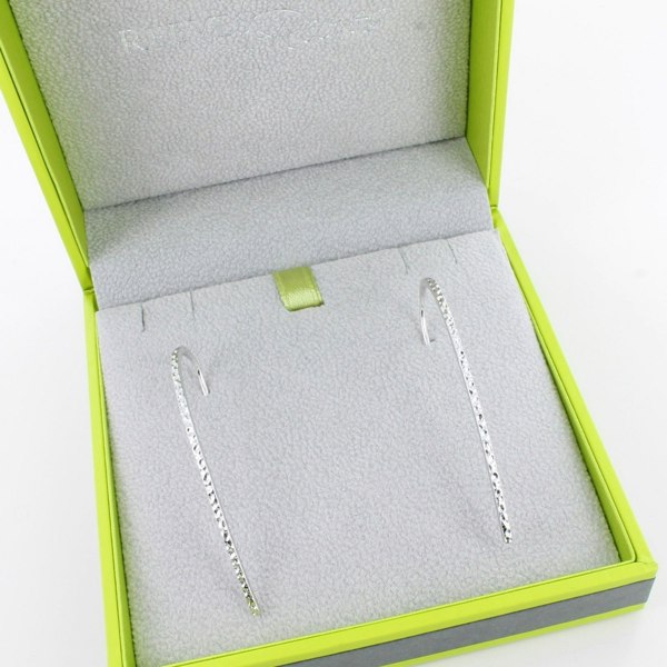 Sterling Silver Hammered Elegant Earrings - Reeves & Reeves