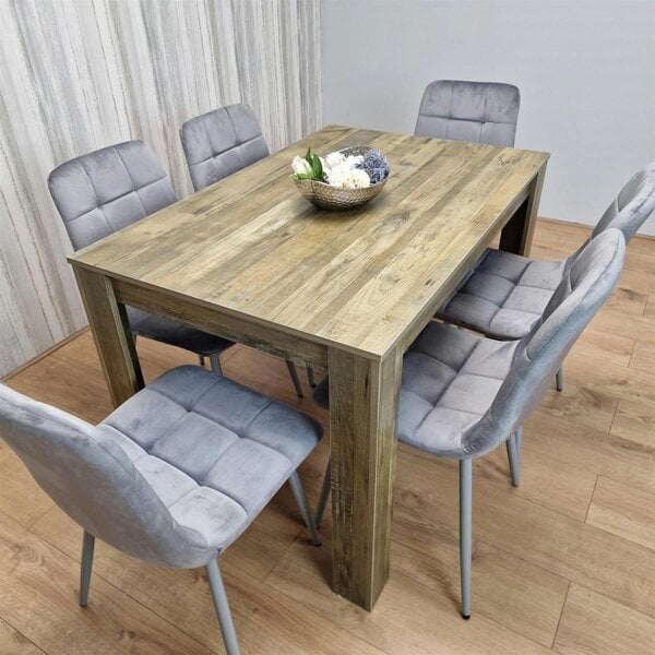 Kosy Koala Dining Table Set with 6 Chairs Dining Room and Kitchen table set of 6
