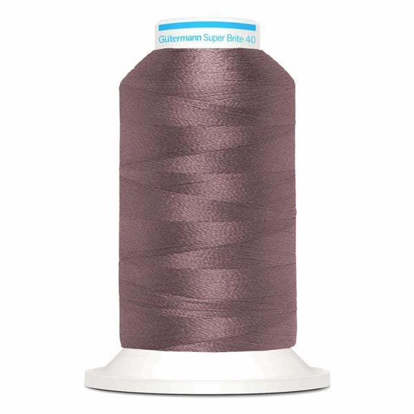 Gutermann Super Brite Polyester 40 Embroidery Thread 1000m Polyester Thread Suitable For Embroidery