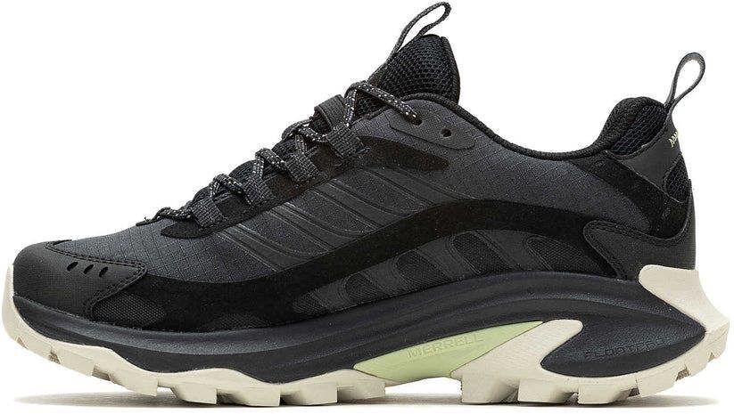 Merrell Womens Moab Speed 2 GTX Gore-Tex Walking Hiking Shoes Black Moon J037838