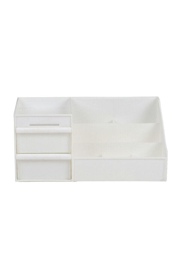 Living and Home Medium Size Multifunctional Portable Desktop Makeup Box