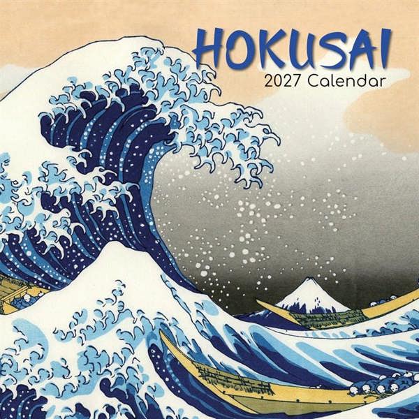 Hokusai Calendar 2027, Wall Calendars, Month To View, Art, Gift