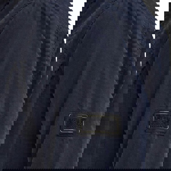 Barbour International Arlo Garment Dyed Overshirt Navy