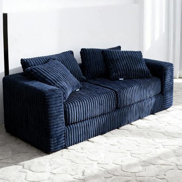 Groundlevel Camden 2 Seater Velvet Sofa