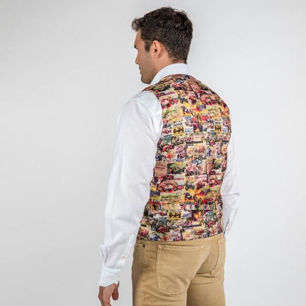 CL1049 MONACO WAISTCOAT - Claudio Lugli Shirts