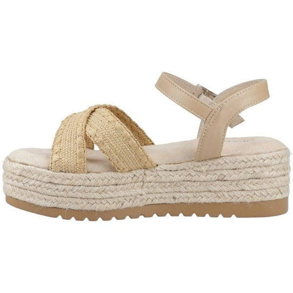 Hush Puppies Jemma Espadrille Polyurethane Women's Tan Sandals