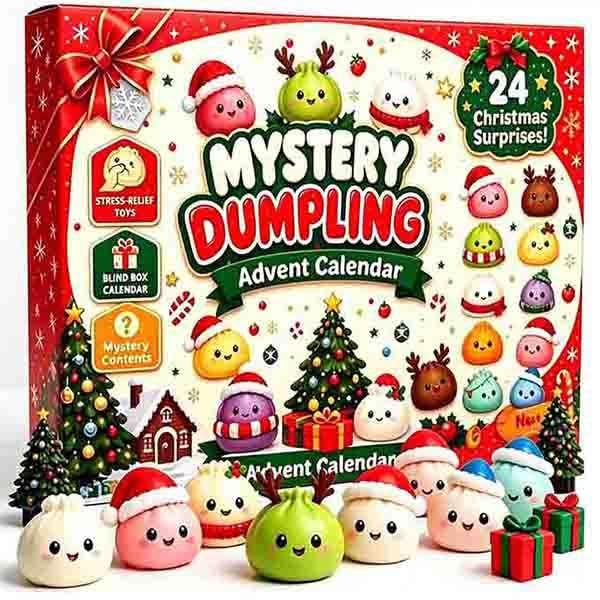 Leaper Dumpling Squishy Christmas Advent Calendar