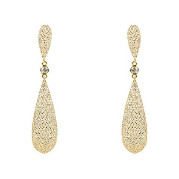 Latelita Long Drop Earrings Gold - LATELITA Earrings