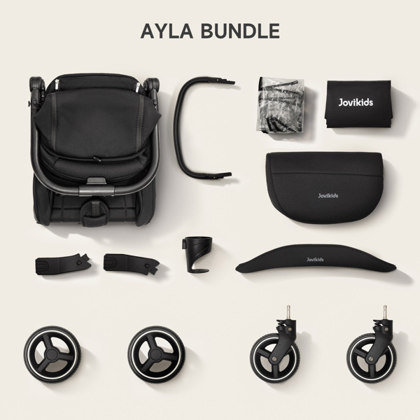 JoviKids Ayla Stroller Urban Black