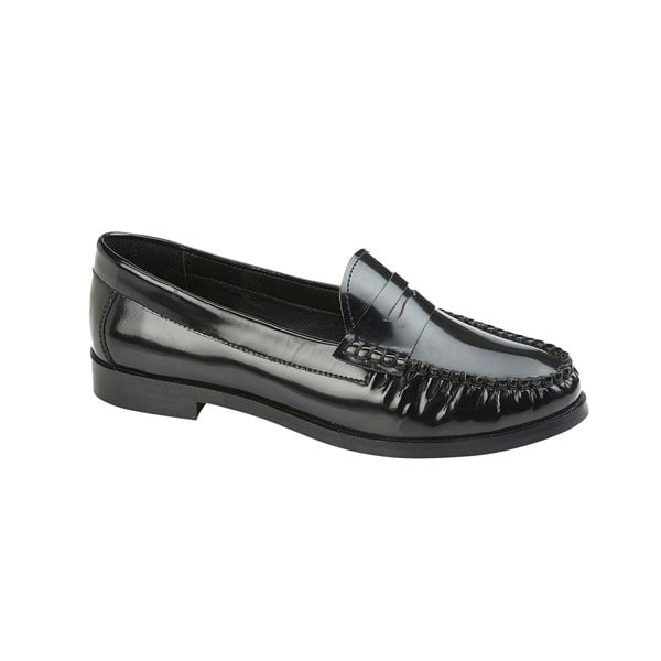 Cipriata Womens/Ladies Nicolina Leather Loafers - Black