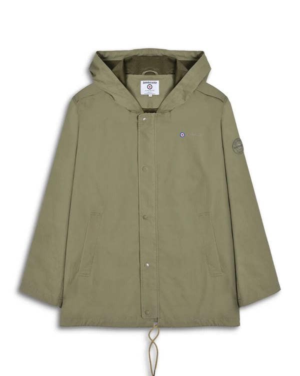 Lambretta Mens Military Parka MOD SKA Jacket Coat