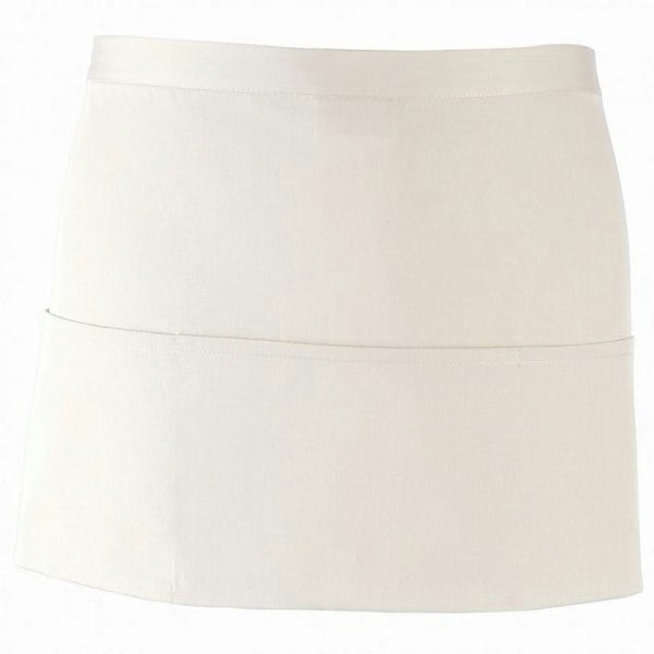 Premier Ladies/Womens Colours 3 Pocket Apron / Workwear - White